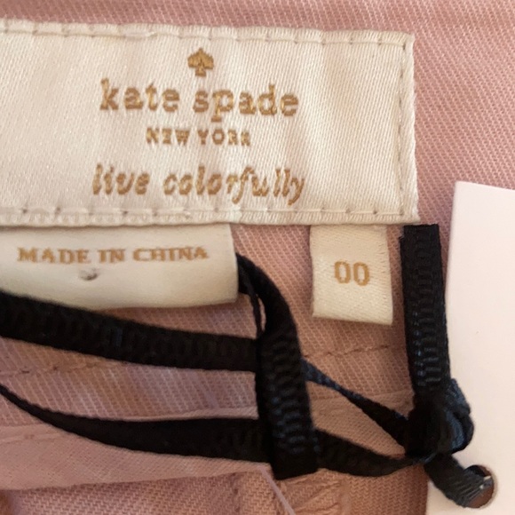 KATE SPADE SLIM STRAIGHT CHINO PANTS. - Picture 6 of 14
